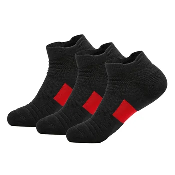 Высококачественные мужские носки до щиколотки из дышащей сетчатой ткани, повседневные спортивные короткие носки с низким вырезом