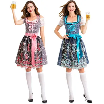 Немецкое платье для взрослых на Октоберфесте 