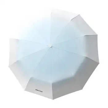 Зонты от дождя и солнца, УФ-блокатор, Портативный зонт с защитой от ультрафиолета, Компактный Складной зонт для путешествий, солнцезащитный и ветрозащитный