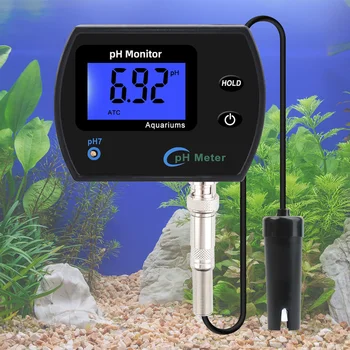 Измеритель температуры PH, Цифровой Многопараметрический тестер воды, Точный Настенный Онлайн-инструмент для гидропоники для аквариумов, аквариумных рыбок