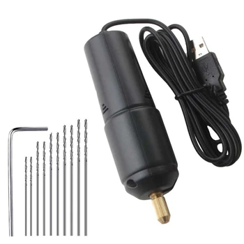 USB-Электроинструмент для многоцелевой электроинструментации по стали, мини-электрическая дрель