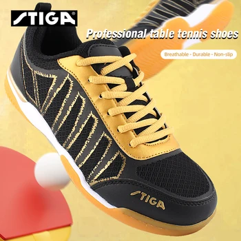 Оригинальные новые кроссовки для настольного тенниса Stiga для детей, мальчиков и девочек, спортивная обувь для пинг-понга CS0611 CS0621