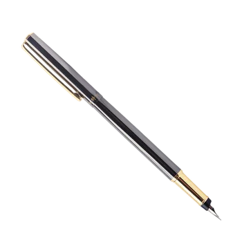 Новая металлическая авторучка с наконечниками EF 0,38 мм, чернильные ручки для письма, школьная Деловая ручка для подписи, канцелярские принадлежности, подарочные ручки
