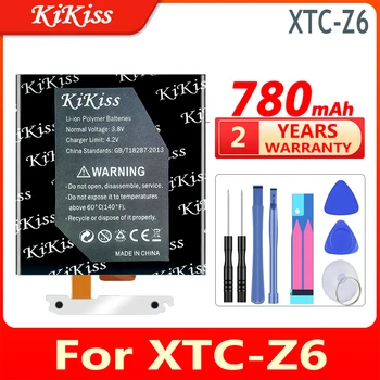 780 мАч KiKiss 100% новый аккумулятор XTC-Z6 для цифровых аккумуляторов XTCZ6