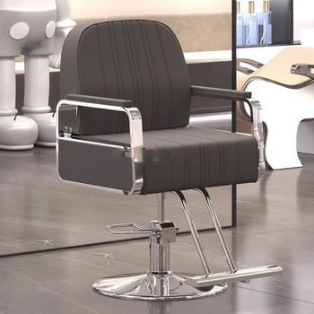 Вращающееся парикмахерское кресло со спинкой, Косметолог-стилист, Профессиональное эстетическое кресло, Татуировка, Роскошная мебель Behandelstoel Beauty LJ50BC