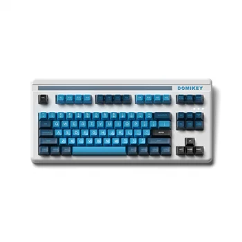 Domikey Blue Wave 159 клавиш Double shot ABS SA Профиль для клавиатуры 68 84 80 81 108 980 mx Switch
