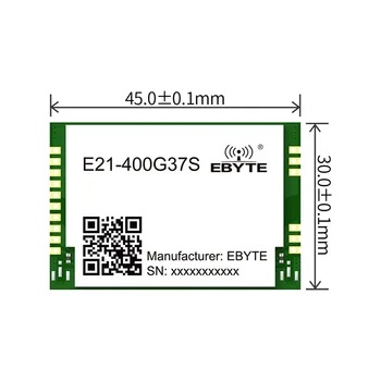 Беспроводной Модуль Усилителя мощности RF 400-470 МГц 37dBm 5 Вт 20 км E21-400G37S SMD Модуль LNA с отверстием для штамповки Сверхнизкой мощности 3uA