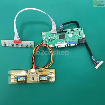 30-контактный преобразователь LVDS ЖК-драйвер платы контроллера Комплект мониторов для LTM240CT04/LTM240CT01 HDMI-совместимый + DVI + VGA + Аудио