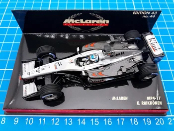 Minichamps 1:43 F1 MP4-17 2002 Kimi Raikkonen Simulation Лимитированная Серия Статическая Модель Автомобиля Из Смолы, Игрушка в Подарок