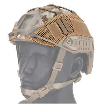 Чехол для шлема с эластичным шнуром MH, PJ, BJ, OPS-Core, Камуфляжный чехол для тактического шлема, применимый для военной охоты, Страйкбола, легкой атлетики и т.д.