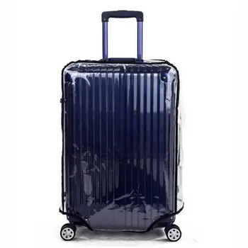 Прозрачная защита чемодана, крышка чемодана из ПВХ, Водонепроницаемая защита для багажа, Защита чемодана от царапин, Защитная крышка для спиннера