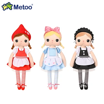 Плюшевые куклы Анжелы Metoo с персонажами аниме Алиса Горничная Красная Шапочка Мягкие игрушки для девочек, подарки на День рождения и Рождество
