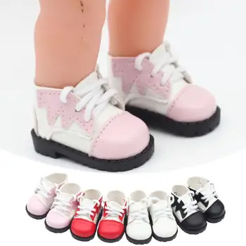Кукольная обувь в цветном блоке, удобная кукольная обувь с высокой имитацией 20 см, подходящая по цвету Кукольная обувь, Мягкие мини-туфли с для кукол