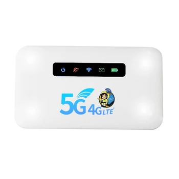 Мобильный Wi-Fi-роутер, портативный беспроводной 4g-роутер CAT4, 150 Мбит/с, аккумулятор емкостью 2600 мАч со слотом для SIM-карты для путешествий на свежем воздухе