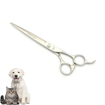 GT-75 7,5-дюймовые ножницы для стрижки домашних животных из нержавеющей стали, профессиональные ножницы для ухода за собаками