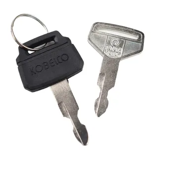 Для Kobelco Ключ 75, 200, 260 Аксессуары Для экскаваторов Ключ, полный комплект, оригинальный Заводской, Установленный Для Зажигания В кабине водителя.