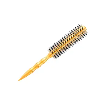 Круглая щетка для укладки волос с антистатической деревянной ручкой, фен, плойка для волос для женщин и мужчин, сушка для укладки волос