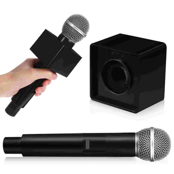 Имитация микрофона Игрушка для детей Microfono Para Niños Имитация портативного микрофона Косплей Квадрат