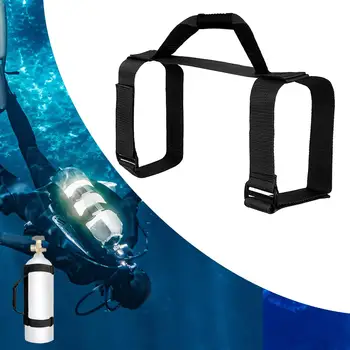 Ручные ремни для переноски баллона для подводного плавания, стандартные с ручкой для переноски, Баллон для переноски баллона для подводного плавания, лента для воздушного баллона для автомобильного транспорта