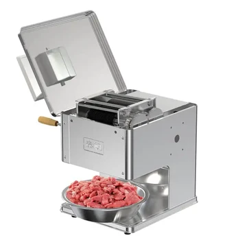Съемный бытовой мини-измельчитель мяса 850 Вт, полностью автоматическая машина для нарезки свежей говядины
