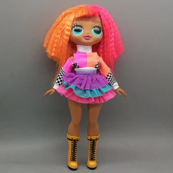 Подходит для куклы OMG, оригинальная куртка осеннего цвета, аксессуары для кукол, подарок на день рождения для девочек