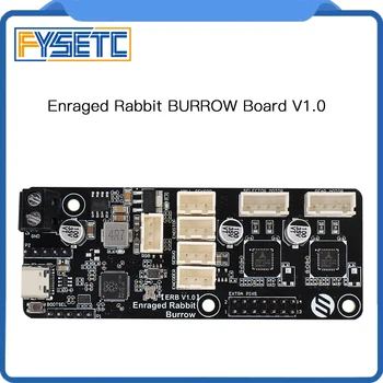Плата FYSETC ERB с RP2040 MMU Enraged Rabbit BURROW board Feeder board Запчасти для 3D-принтера Voron 2.4 trident ERCF