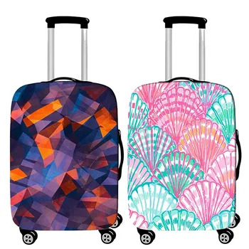 Дизайнерский Хит продаж, чехол для багажа, Утолщенный Эластичный чехол для багажа, подходящий для чемодана размером от 19 до 32 дюймов, Пылезащитный чехол, аксессуары для путешествий