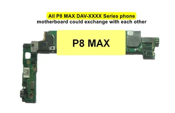 1шт Для Huawei P8 MAX Материнская Плата Серии DAV-XXXX Материнская Плата P8MAX 32G ROM 64G ROM Логическая Плата