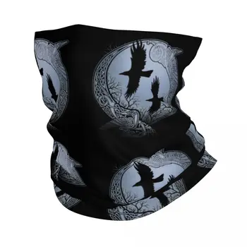 Бандана Viking Odin's Ravens, шейный платок, балаклавы с принтом, Волшебный шарф, многофункциональная повязка на голову, для бега, для мужчин, для женщин, для взрослых, дышащая