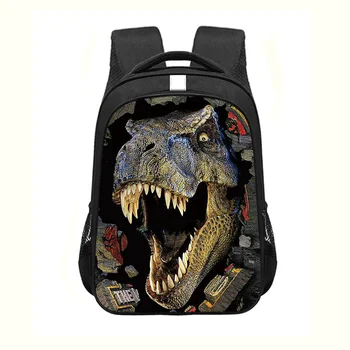 Рюкзак с рисунком динозавра, детская школьная сумка для мальчика-подростка, школьный рюкзак, школьные сумки для студентов, сумка для детского сада, сумка для книг