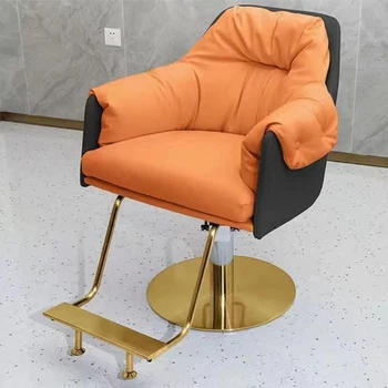 Гладильный стул для парикмахерской, предназначенный для парикмахерского салона, может подниматься Роскошный стул для волос, шезлонг, мебель для гостиной, ШХВХГ