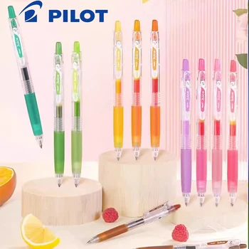 1 шт. Японская Пилотная Ручка Для Сока Baiguo Le Color Gel Pen 0,5 мм Press Water Pen LJU-10EF36 Цветные Канцелярские Принадлежности для студентов