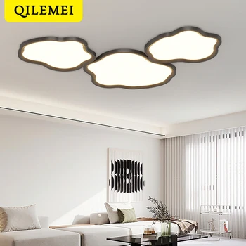Минималистичные современные светодиодные потолочные люстры в скандинавской форме облака, домашняя лампа для спальни, кухни, обеденного стола, внутреннего освещения