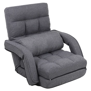 42-Позиционный Регулируемый напольный стул, шезлонг для отдыха в помещении, Складной Ленивый диван с Подлокотниками, Игровые Стулья для взрослых