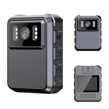 Цифровая камера HD 1080P Mini Camera Recorder 1800mAh Sports DV Автомобильный Видеорегистратор с Вращением на 100 Градусов ИК Ночного Видения для Записи Встреч