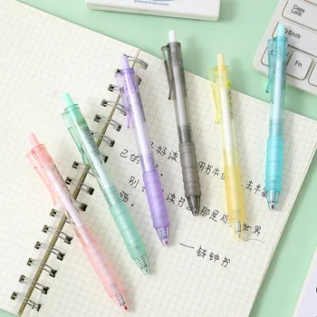 Гелевые ручки, быстросохнущие, школьные письменные принадлежности, канцелярские принадлежности для студентов, необходимые Простые Удобные